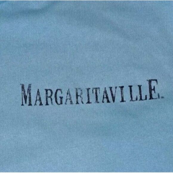 Margaritaville Mens Medium Blue Tee Shirt New 36x28 - Picture 4 of 7